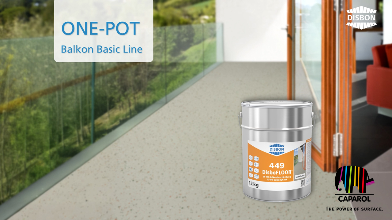 Disbon ONE-POT vloercoating